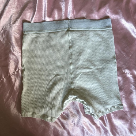 Skims Cotton Rib Boxers - Bone - Picture 5 of 6